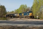 CSXT 473 Leads M426-07 at New Gloucester 